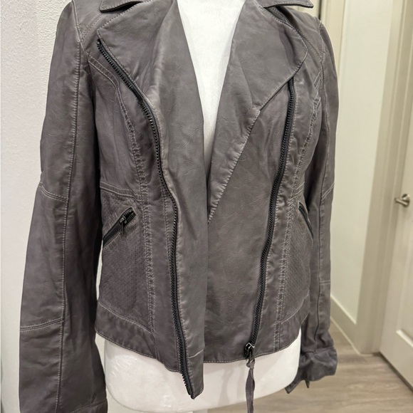 Jacket, houndstooth print, checkered pattern, gray - Picture 4 of 6